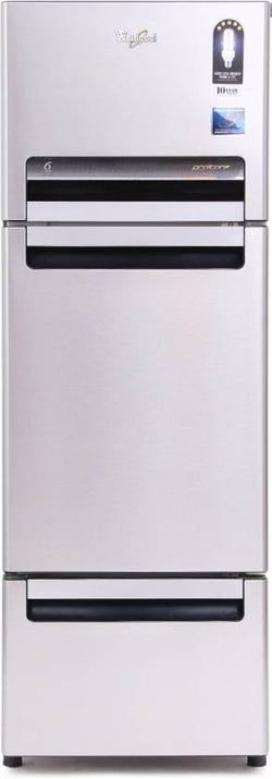 Whirlpool 240 L Frost Free Triple Door Refrigerator  (FP 263D PROTTON ROY, Alpha Steel, 2016)